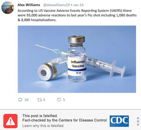 Fact Checking Science